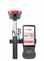 GNSS-приёмник Alphageo A5 PLUS с контроллером A-Tab, ПО SurPRO и вехой.