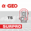 Электронный тахеометр ALPHAGEO X (2") с ПО SurPRO