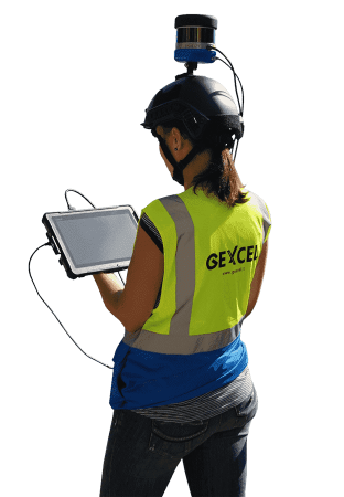 Промышленный мобильный лазерный сканер GEXCEL HERON Lite